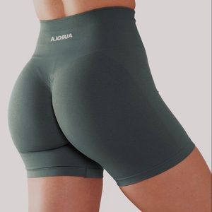 -SOLD- Aurola Shorts (Amplify Dupes) - Stormy Sea (S)